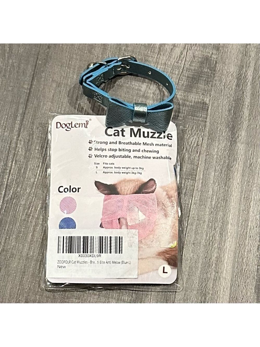 Cat Collar & Muzzle